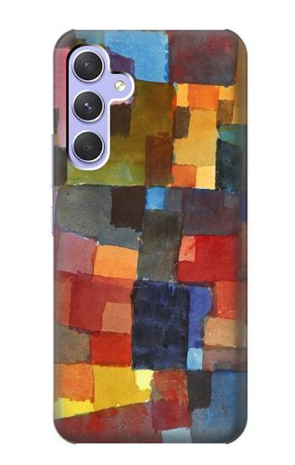 W3341 Paul Klee Raumarchitekturen Hard Case and Leather Flip Case For Samsung Galaxy A54 5G