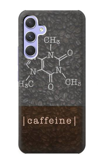 W3475 Caffeine Molecular Hard Case and Leather Flip Case For Samsung Galaxy A54 5G