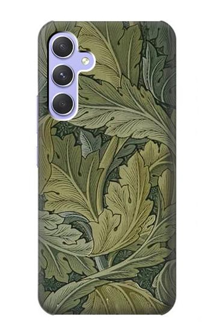 W3790 William Morris Acanthus Leaves Hard Case and Leather Flip Case For Samsung Galaxy A54 5G