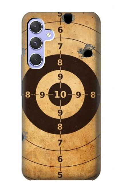 W3894 Paper Gun Shooting Target Hard Case and Leather Flip Case For Samsung Galaxy A54 5G