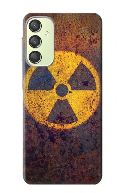 W3892 Nuclear Hazard Hard Case and Leather Flip Case For Samsung Galaxy A24 4G
