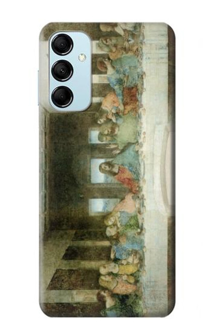 W0173 Leonardo DaVinci The Last Supper Hard Case and Leather Flip Case For Samsung Galaxy M14