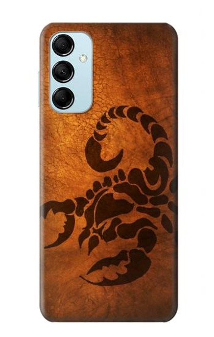 W0683 Scorpion Tattoo Hard Case and Leather Flip Case For Samsung Galaxy M14