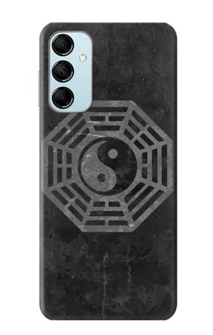 W2503 Tao Dharma Yin Yang Hard Case and Leather Flip Case For Samsung Galaxy M14