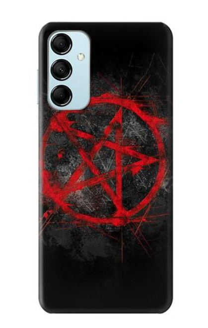 W2557 Pentagram Hard Case and Leather Flip Case For Samsung Galaxy M14