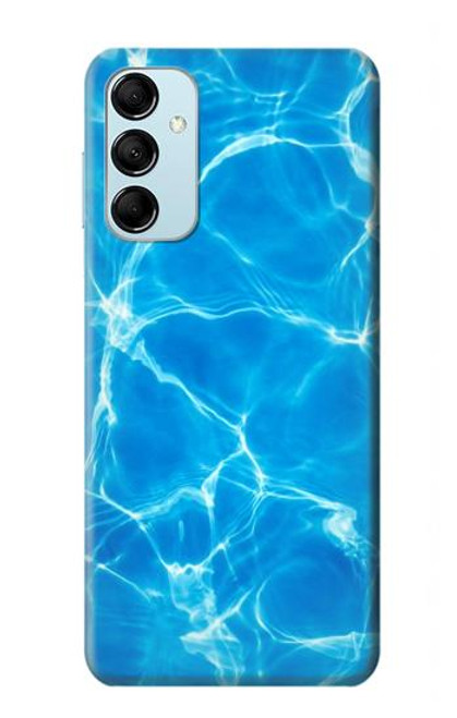 W2788 Blue Water Swimming Pool Hard Case and Leather Flip Case For Samsung Galaxy M14