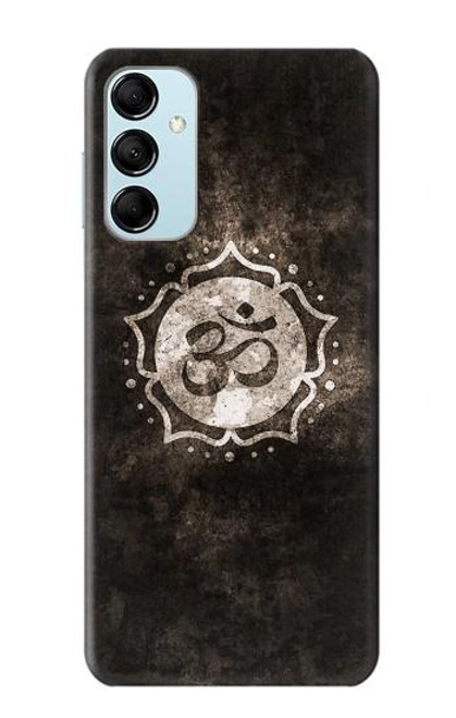 W2902 Yoga Namaste Om Symbol Hard Case and Leather Flip Case For Samsung Galaxy M14