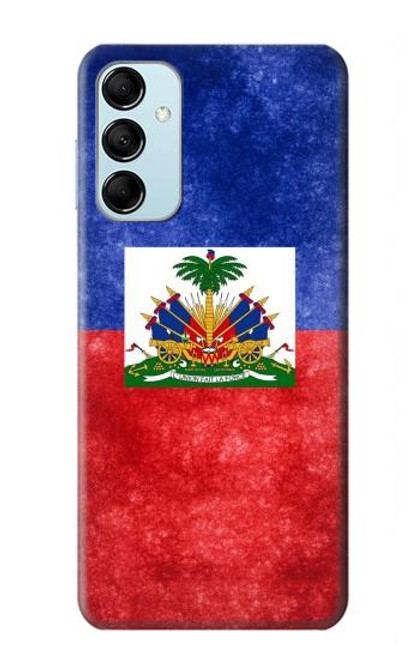 W3022 Haiti Flag Hard Case and Leather Flip Case For Samsung Galaxy M14