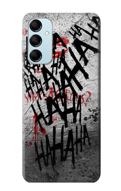 W3073 Joker Hahaha Blood Splash Hard Case and Leather Flip Case For Samsung Galaxy M14