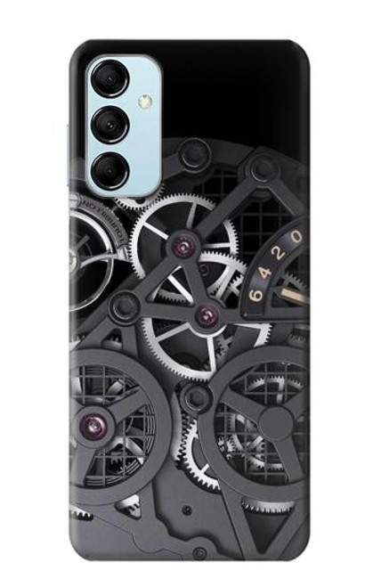 W3176 Inside Watch Black Hard Case and Leather Flip Case For Samsung Galaxy M14