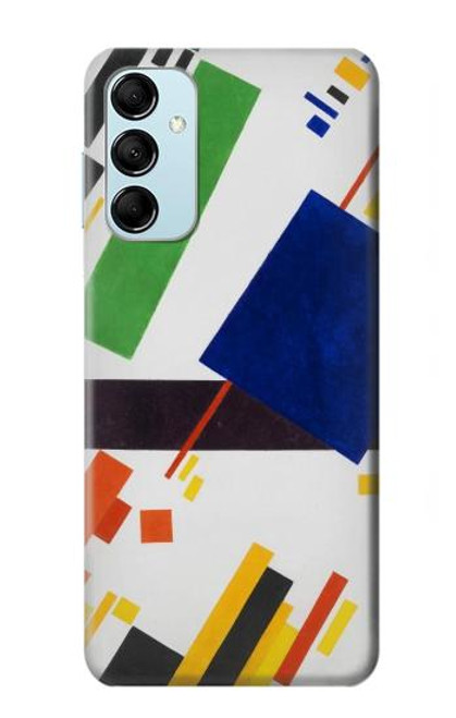 W3343 Kazimir Malevich Suprematist Composition Hard Case and Leather Flip Case For Samsung Galaxy M14