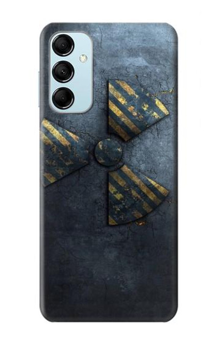 W3438 Danger Radioactive Hard Case and Leather Flip Case For Samsung Galaxy M14