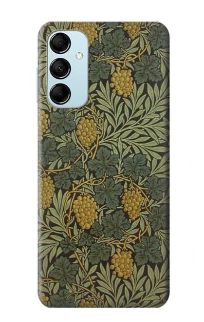 W3662 William Morris Vine Pattern Hard Case and Leather Flip Case For Samsung Galaxy M14