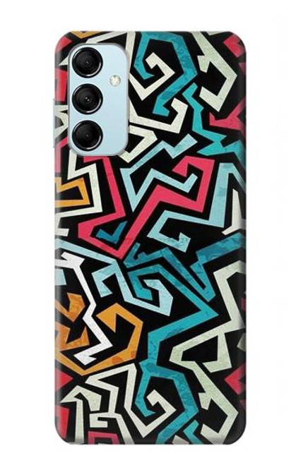 W3712 Pop Art Pattern Hard Case and Leather Flip Case For Samsung Galaxy M14