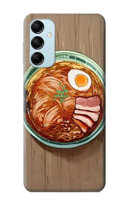 W3756 Ramen Noodles Hard Case and Leather Flip Case For Samsung Galaxy M14