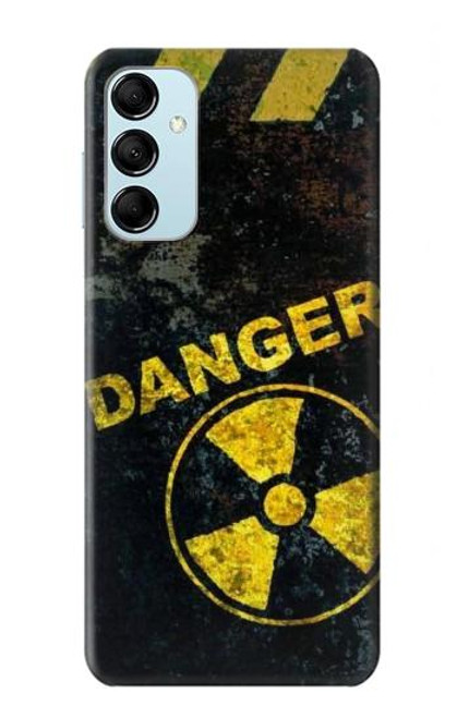 W3891 Nuclear Hazard Danger Hard Case and Leather Flip Case For Samsung Galaxy M14