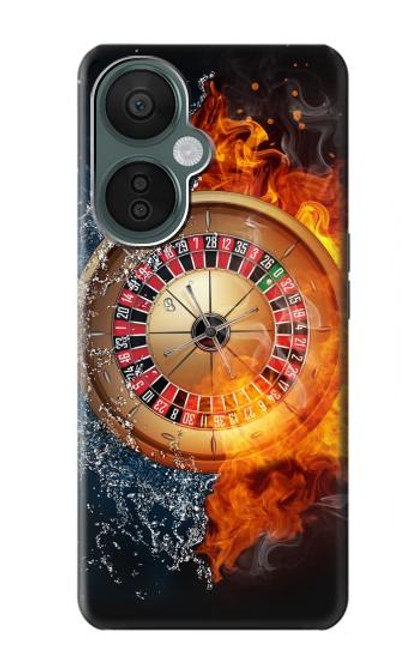 W2289 Roulette Casino Gamble Hard Case and Leather Flip Case For OnePlus Nord CE 3 Lite, Nord N30 5G