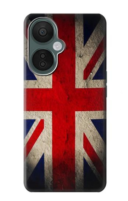 W2894 Vintage British Flag Hard Case and Leather Flip Case For OnePlus Nord CE 3 Lite, Nord N30 5G