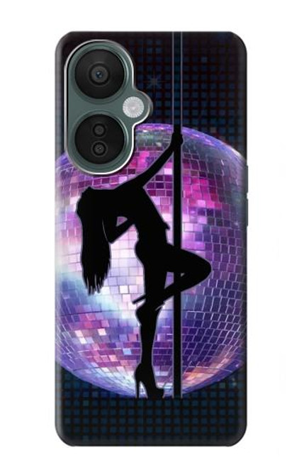 W3284 Sexy Girl Disco Pole Dance Hard Case and Leather Flip Case For OnePlus Nord CE 3 Lite, Nord N30 5G