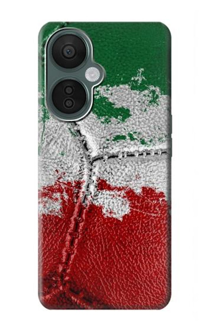 W3318 Italy Flag Vintage Football Graphic Hard Case and Leather Flip Case For OnePlus Nord CE 3 Lite, Nord N30 5G