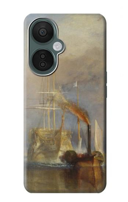 W3338 J. M. W. Turner The Fighting Temeraire Hard Case and Leather Flip Case For OnePlus Nord CE 3 Lite, Nord N30 5G