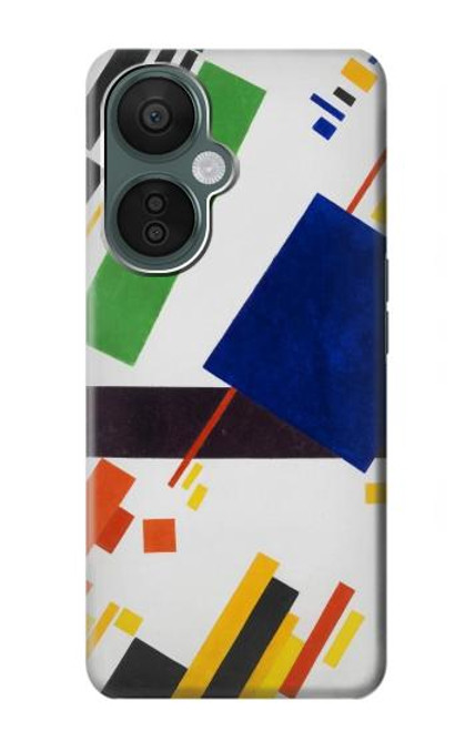 W3343 Kazimir Malevich Suprematist Composition Hard Case and Leather Flip Case For OnePlus Nord CE 3 Lite, Nord N30 5G