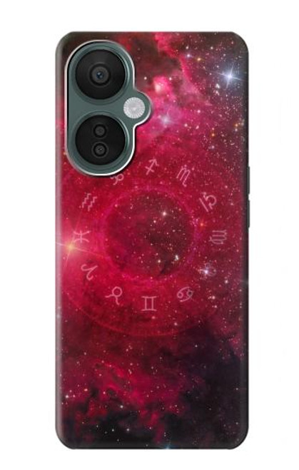 W3368 Zodiac Red Galaxy Hard Case and Leather Flip Case For OnePlus Nord CE 3 Lite, Nord N30 5G