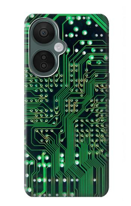 W3392 Electronics Board Circuit Graphic Hard Case and Leather Flip Case For OnePlus Nord CE 3 Lite, Nord N30 5G