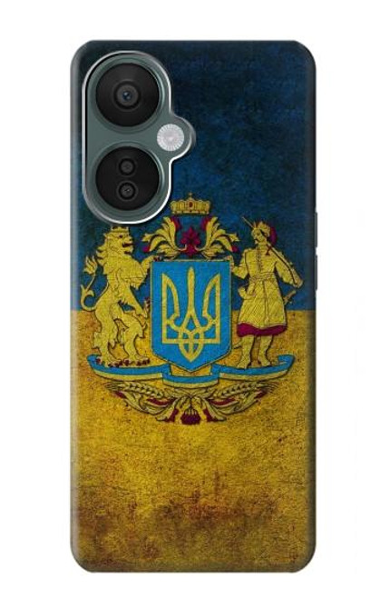 W3858 Ukraine Vintage Flag Hard Case and Leather Flip Case For OnePlus Nord CE 3 Lite, Nord N30 5G