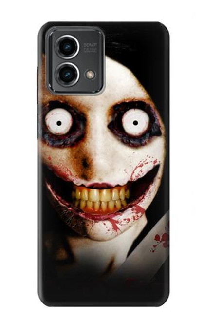 W1344 Jeff the Killer Hard Case and Leather Flip Case For Motorola Moto G Stylus 5G (2023)