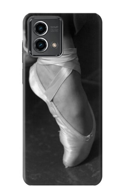 W1593 Ballet Pointe Shoe Hard Case and Leather Flip Case For Motorola Moto G Stylus 5G (2023)