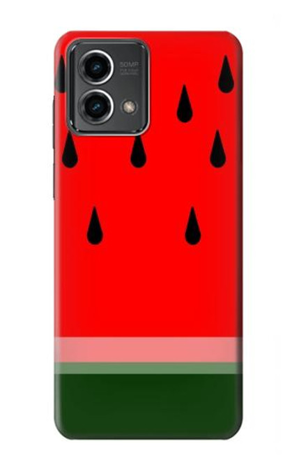 W2403 Watermelon Hard Case and Leather Flip Case For Motorola Moto G Stylus 5G (2023)