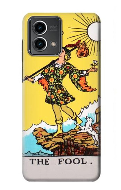 W2810 Tarot Card The Fool Hard Case and Leather Flip Case For Motorola Moto G Stylus 5G (2023)