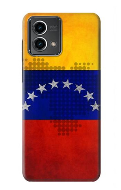 W2974 Venezuela Football Soccer Hard Case and Leather Flip Case For Motorola Moto G Stylus 5G (2023)