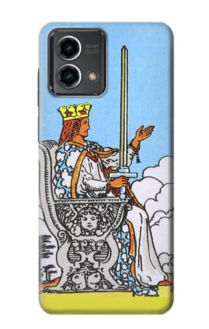 W3068 Tarot Card Queen of Swords Hard Case and Leather Flip Case For Motorola Moto G Stylus 5G (2023)