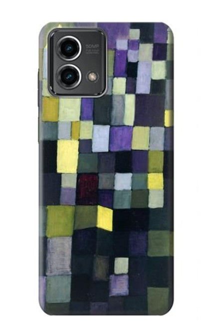 W3340 Paul Klee Architecture Hard Case and Leather Flip Case For Motorola Moto G Stylus 5G (2023)