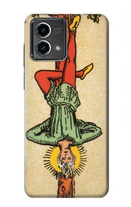 W3377 Tarot Card Hanged Man Hard Case and Leather Flip Case For Motorola Moto G Stylus 5G (2023)