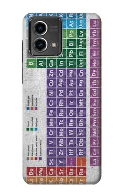 W3383 Periodic Table Hard Case and Leather Flip Case For Motorola Moto G Stylus 5G (2023)