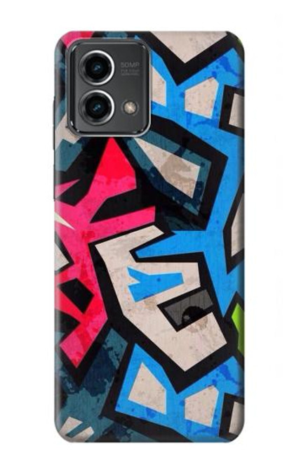 W3445 Graffiti Street Art Hard Case and Leather Flip Case For Motorola Moto G Stylus 5G (2023)