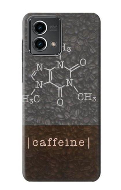 W3475 Caffeine Molecular Hard Case and Leather Flip Case For Motorola Moto G Stylus 5G (2023)