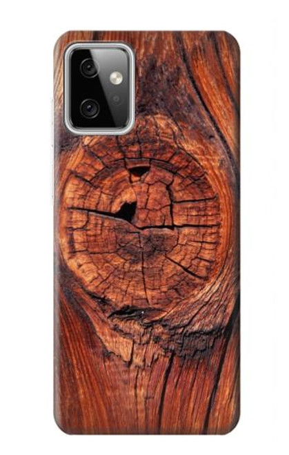 W0603 Wood Graphic Printed Hard Case and Leather Flip Case For Motorola Moto G Power (2023) 5G