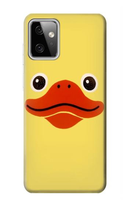 W1922 Duck Face Hard Case and Leather Flip Case For Motorola Moto G Power (2023) 5G