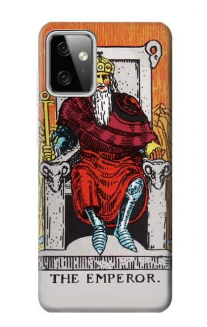 W2808 Tarot Card The Emperor Hard Case and Leather Flip Case For Motorola Moto G Power (2023) 5G