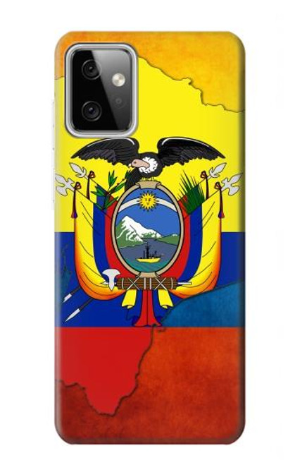 W3020 Ecuador Flag Hard Case and Leather Flip Case For Motorola Moto G Power (2023) 5G