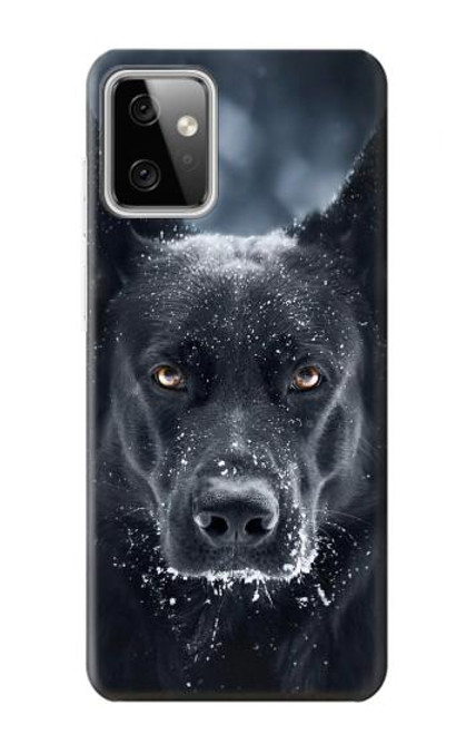 W3168 German Shepherd Black Dog Hard Case and Leather Flip Case For Motorola Moto G Power (2023) 5G