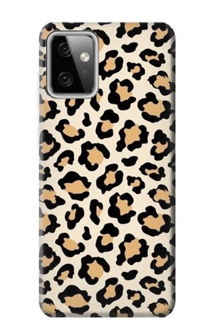 W3374 Fashionable Leopard Seamless Pattern Hard Case and Leather Flip Case For Motorola Moto G Power (2023) 5G