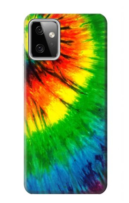 W3422 Tie Dye Hard Case and Leather Flip Case For Motorola Moto G Power (2023) 5G