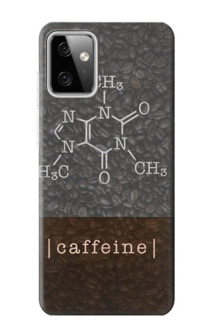 W3475 Caffeine Molecular Hard Case and Leather Flip Case For Motorola Moto G Power (2023) 5G