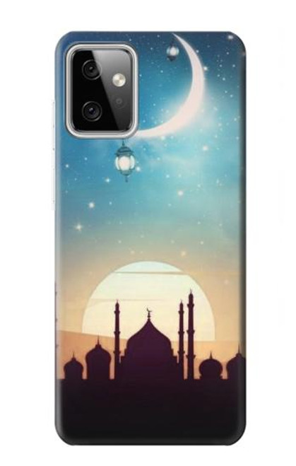 W3502 Islamic Sunset Hard Case and Leather Flip Case For Motorola Moto G Power (2023) 5G