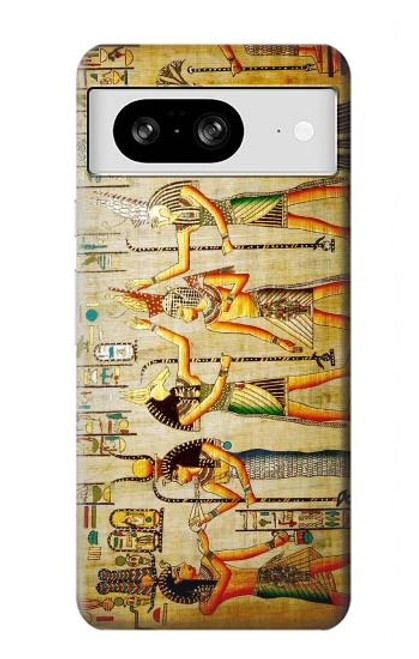 W0272 Egypt Wall Art Hard Case and Leather Flip Case For Google Pixel 8